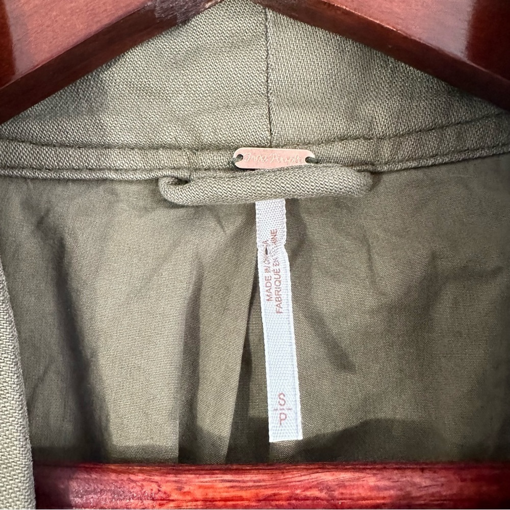 Free People In Our Nature Cargo Jacket Size Small - Picture 9 of 13